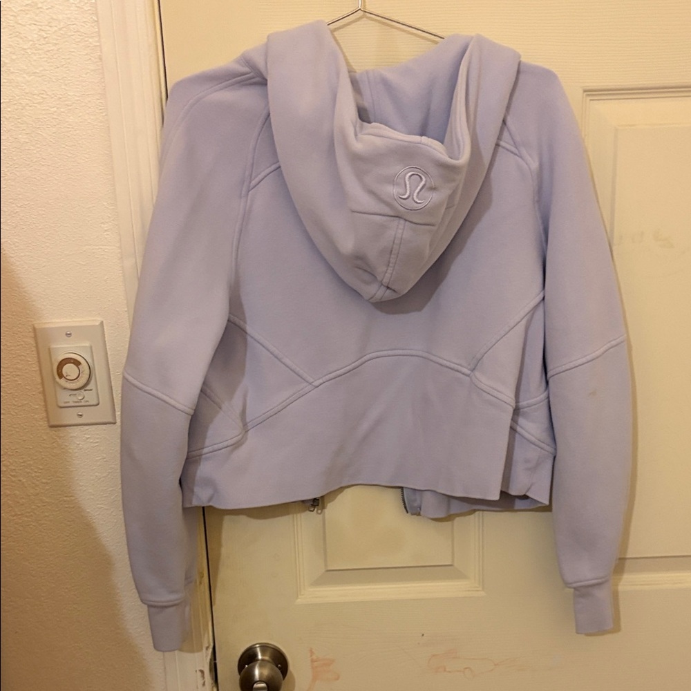 Lululemon Women's Light Purple Hooded Jacket - Picture 4 of 6